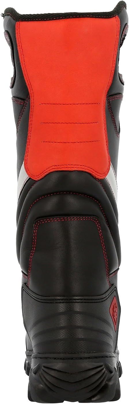 ROCKY Code Red Structure NFPA Rated Composite Toe Fire Boot, Black