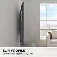 ViewSonic WMK-047-2 Fixed TV/Display Wall Mount with VESA Pattern Compatible up to 900x600mm, Slide-in Mini PC Bracket Plate and Hold up to 350 lbs