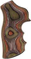HOGUE Goncalo Alves Wood Grip for Ruger GP100 and Super Redhawk