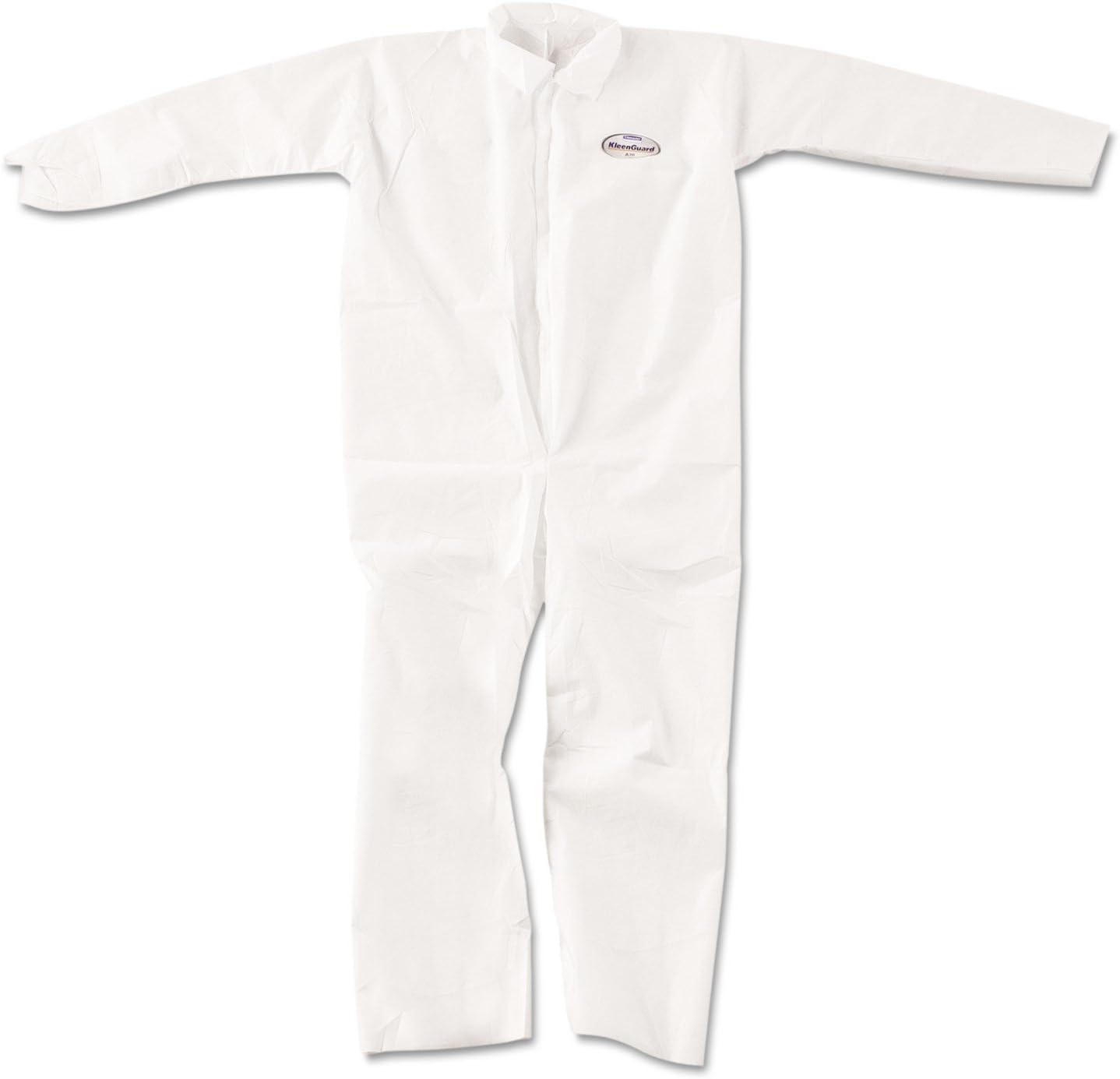 A20 Elastic Back, Cuff & Ankle Hooded Coveralls, Zip, X-Large, White, 24/Carton