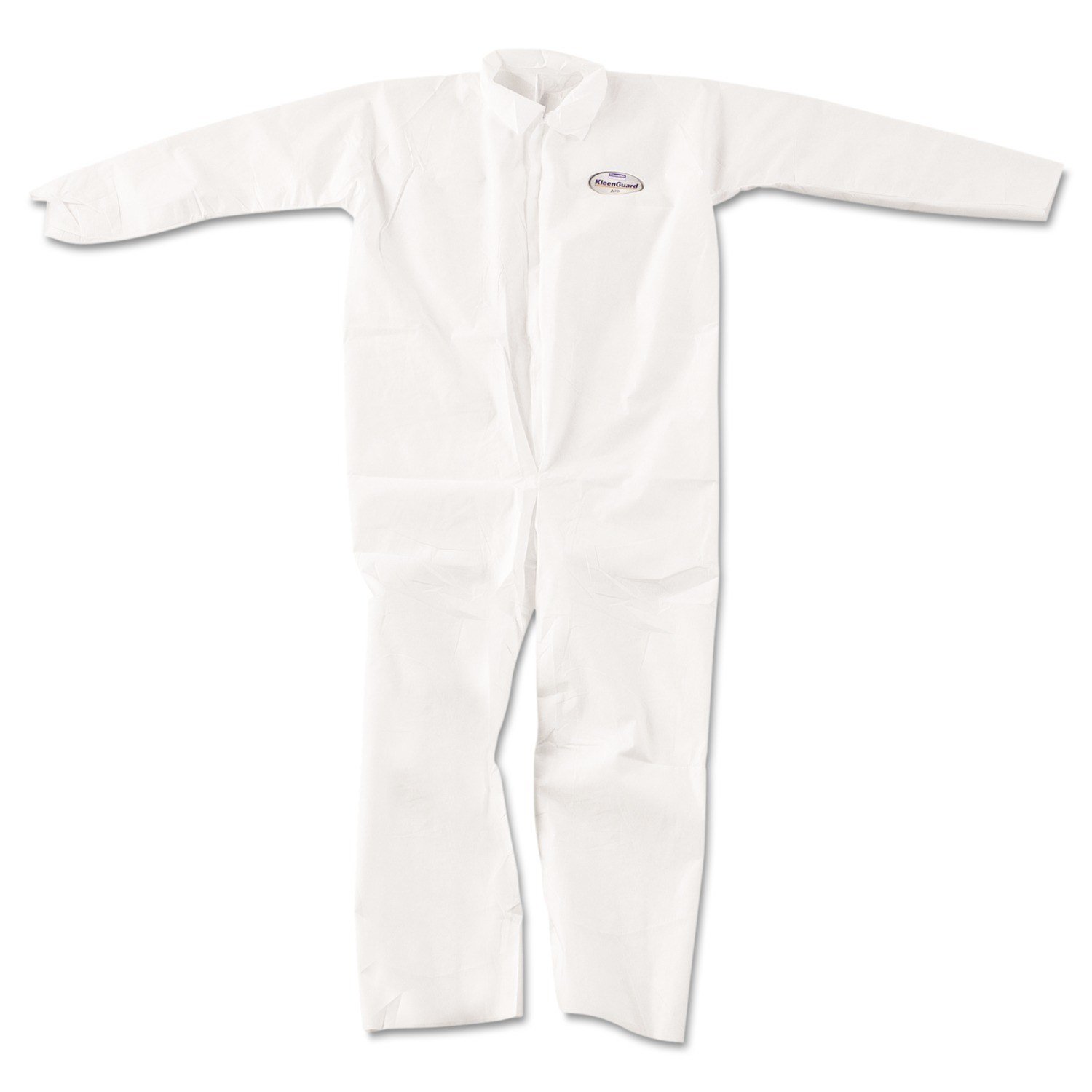 A20 Elastic Back, Cuff & Ankle Hooded Coveralls, Zip, X-Large, White, 24/Carton