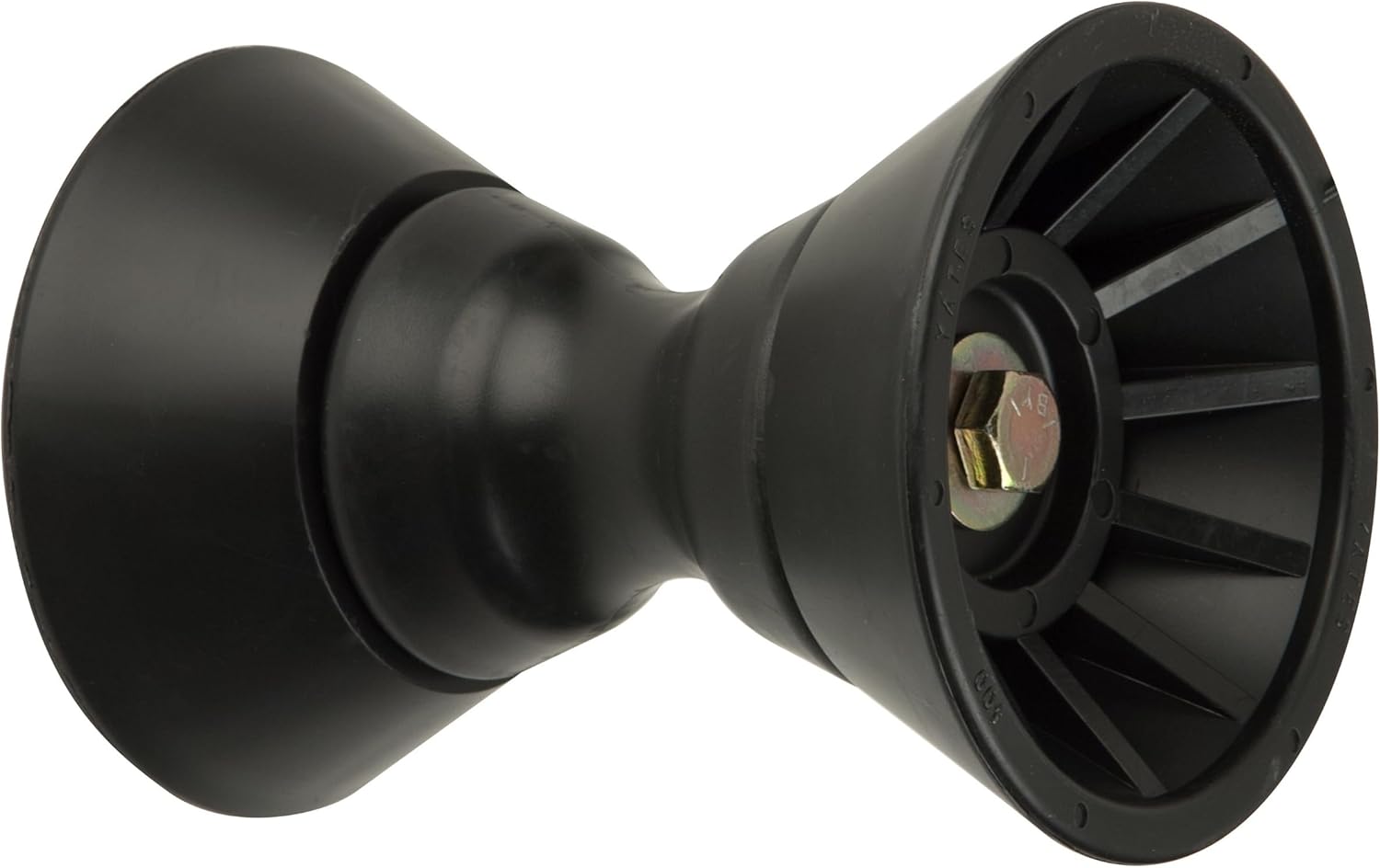 CE Smith - 29333 Bow Bell Roller Assembly - Durable Marine Tool - 4" Wide - 1/2" Shaft - Black