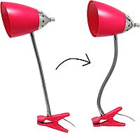 LIMELIGHTS Flossy Flexible Gooseneck Clip-On Desk Lamp