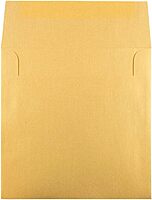 JAM PAPER Metallic Invitation Envelopes - Gold Stardream - 25/Pack