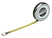 Crescent Lufkin 1/4" x 6' Executive® Diameter Yellow Clad A18 Blade Pocket Tape Measure - W606P