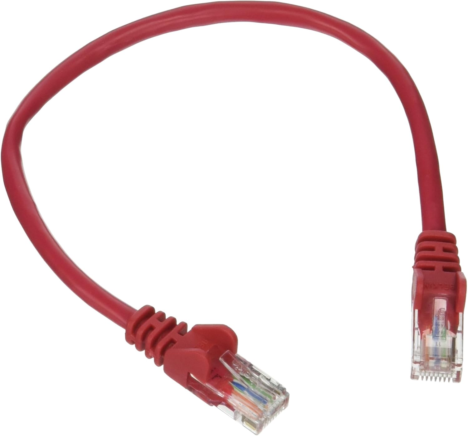 Belkin 1-Foot CAT5e Snagless Patch Cable (Red)