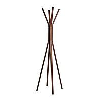 Adesso Toby Coat Rack, 68.25" T x 16.5" W x 16.5" D, Walnut