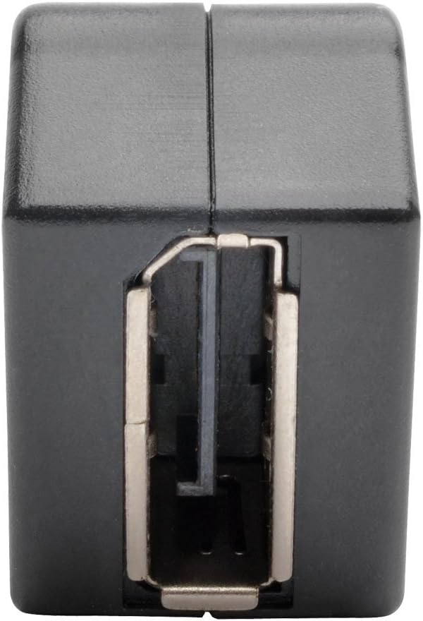 Tripp Lite Mini DisplayPort to DisplayPort Keystone/Panel Mount Angled Adapter (F/F), All-in-One, MDP to DP