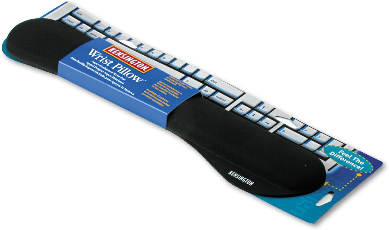 Kensington Wrist Pillow Keyboard Pad - Black