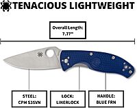 Spyderco Tenacious Folding Pocket Knife