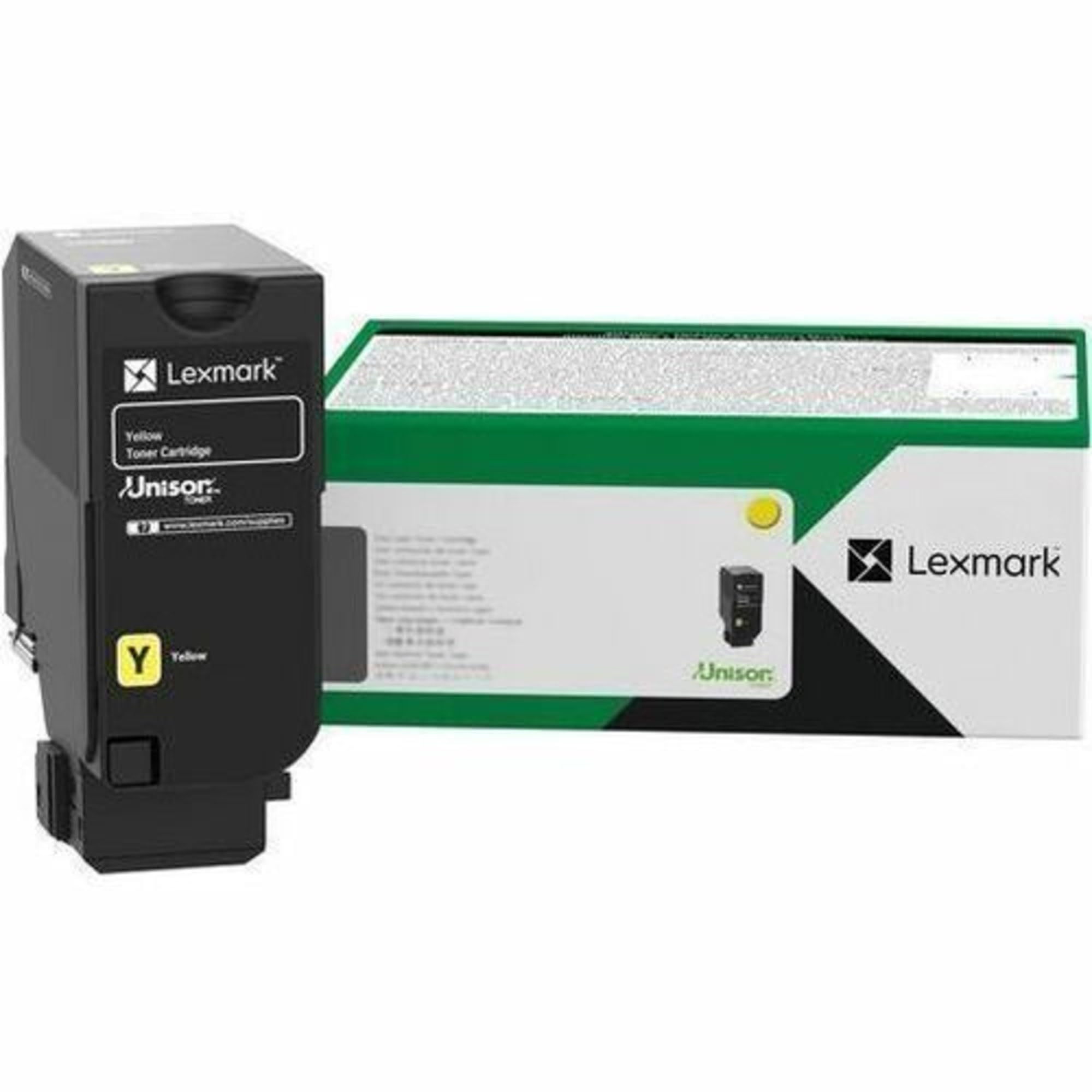 Lexmark - Extra High Yield - yellow - original - toner cartridge LCCP, LRP - for Lexmark CX735adse