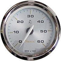 Faria Kronos 4" Tachometer - 6,000 RPM (Gas - Inboard & I/O)