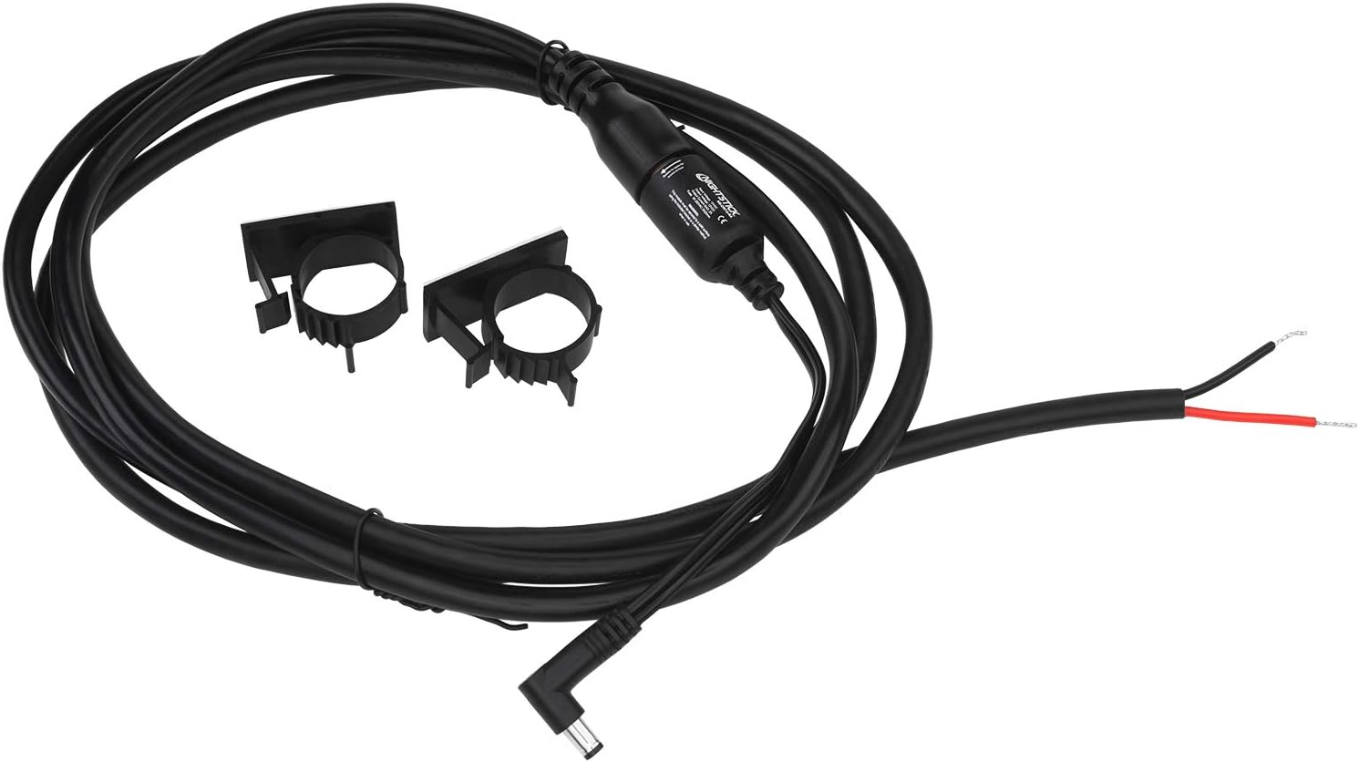 Nightstick NS-DW12-RA Right Angle 12V Direct Wire Kit - Black