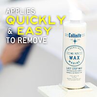 Collinite 925 Wax- Marine/RV Carnauba + Polymer Wax Sealant for Long-Lasting Fiberglass Protection. Easy to Apply+DA