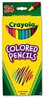 Crayola Colored Pencils, Assorted Colors, Box Of 24 Color Pencils