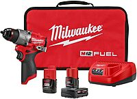 Milwaukee Electric Tool M12 Fuel 1/2" Drill Driver Kit