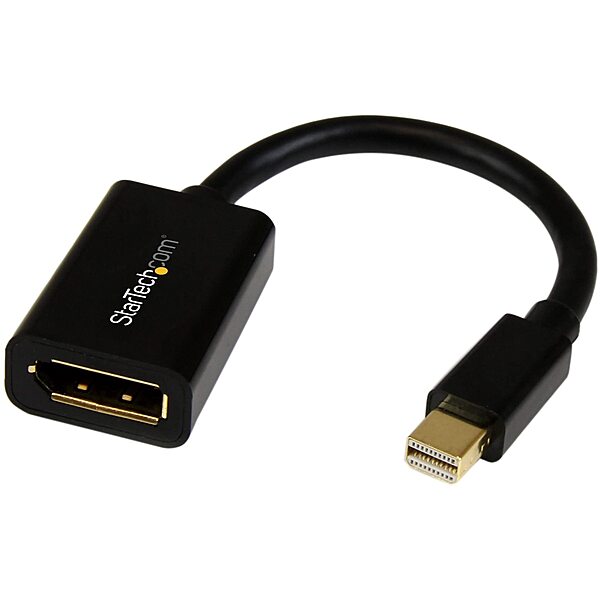 StarTech.com Mini DisplayPort to DisplayPort Adapter - 4K x 2K UHD Video - Mini DP to DP Converter