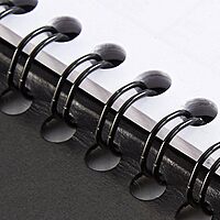 AT-A-GLANCE Planning Notebook, 8-1/2" x 11", Large, Undated with Reference Calendars, Plan. Write. Remember., Black (7062090525) 2025 Old Edition