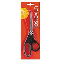 Universal 92009 Economy Scissors - 3.75in Cutting Length - 8in Overall Length - Pointed - Straight-left/right