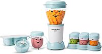 NutriBullet NBY-50100 Baby Complete Food-Making System, 32-Oz, White, Blue, Clear 32-oz.
