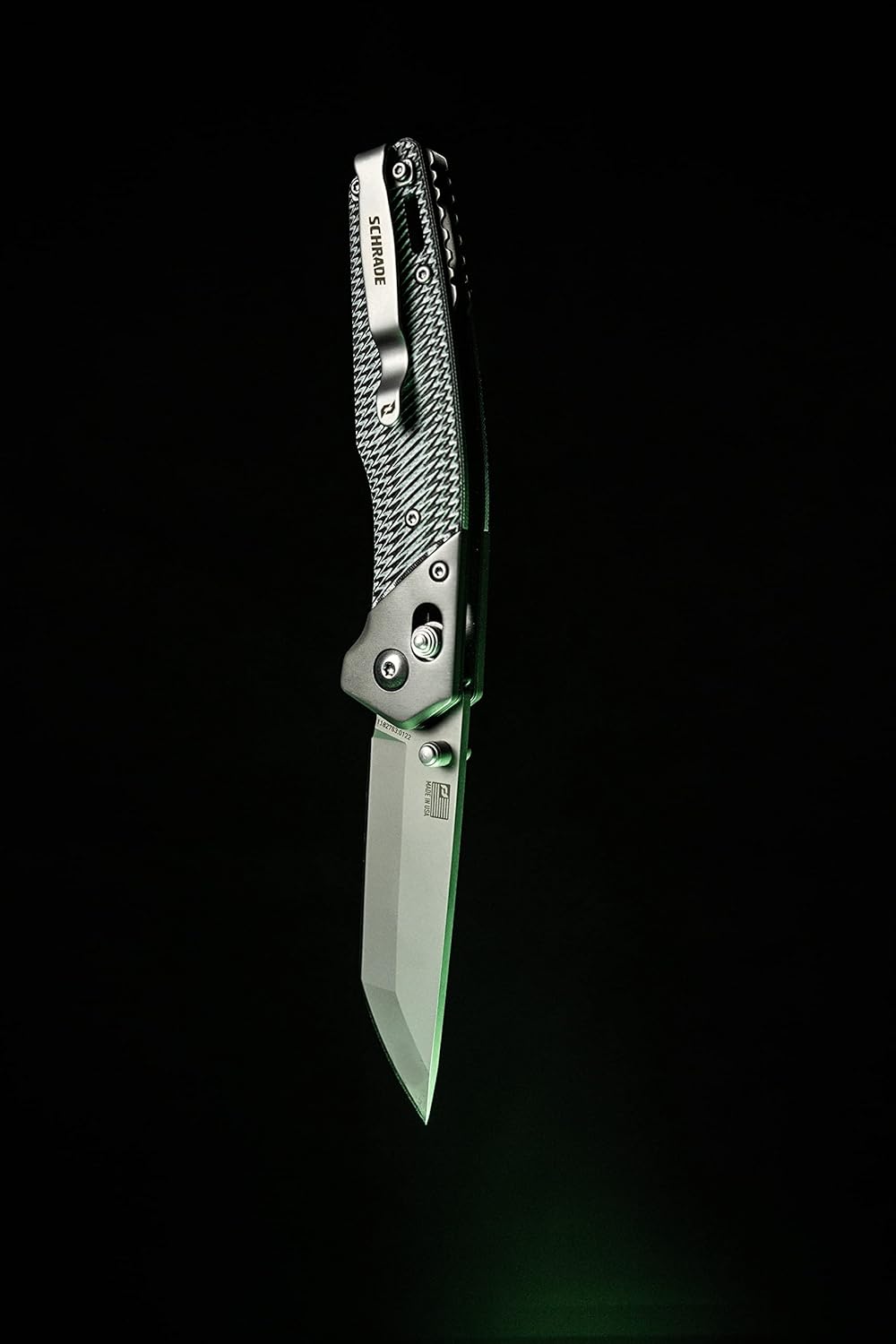 Schrade Alpha Class Truix with 3.5in S35VN Steel Blade, G10 Handle, USA Made for EDC and Hunting