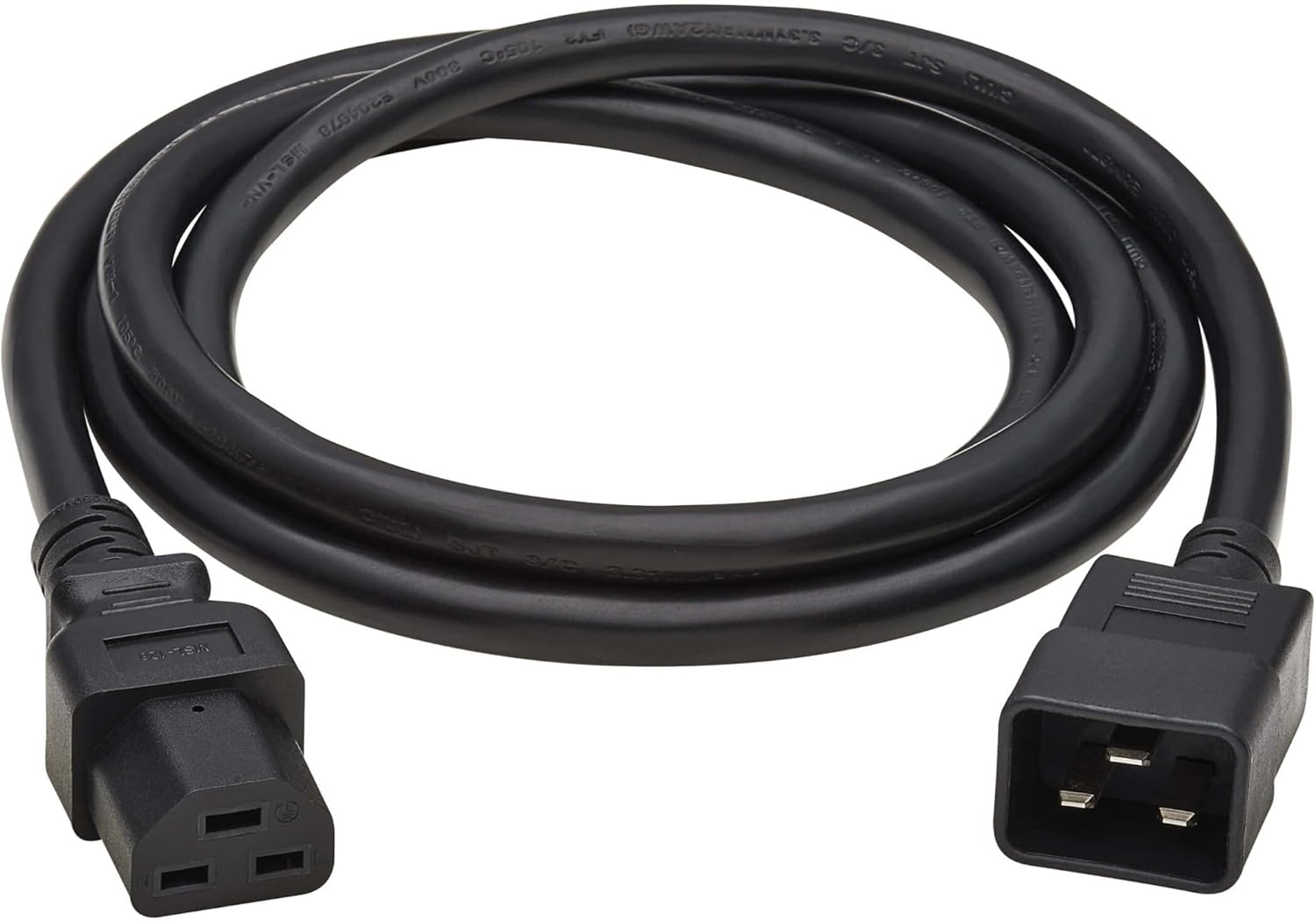 Tripp Lite C20 to C21 Power Extension Cord, 20A 12 AWG, Heavy-Duty