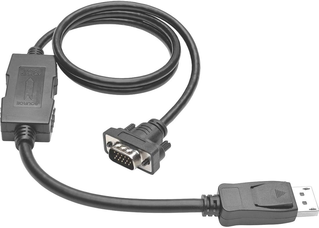 TRIPP LITE DisplayPort 1.2 to VGA Active Adapter Cable (DP to HD15)