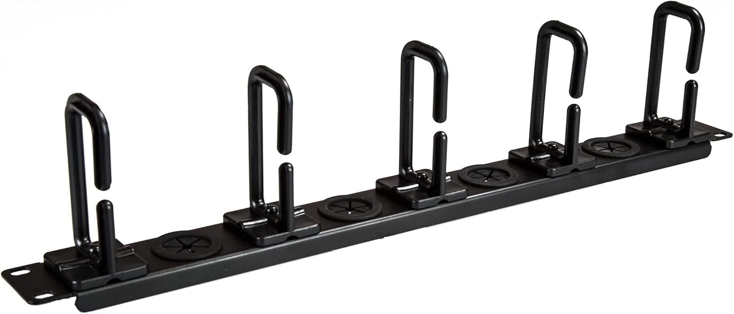 StarTech.com 1U 19" Rack Cable Management Panel