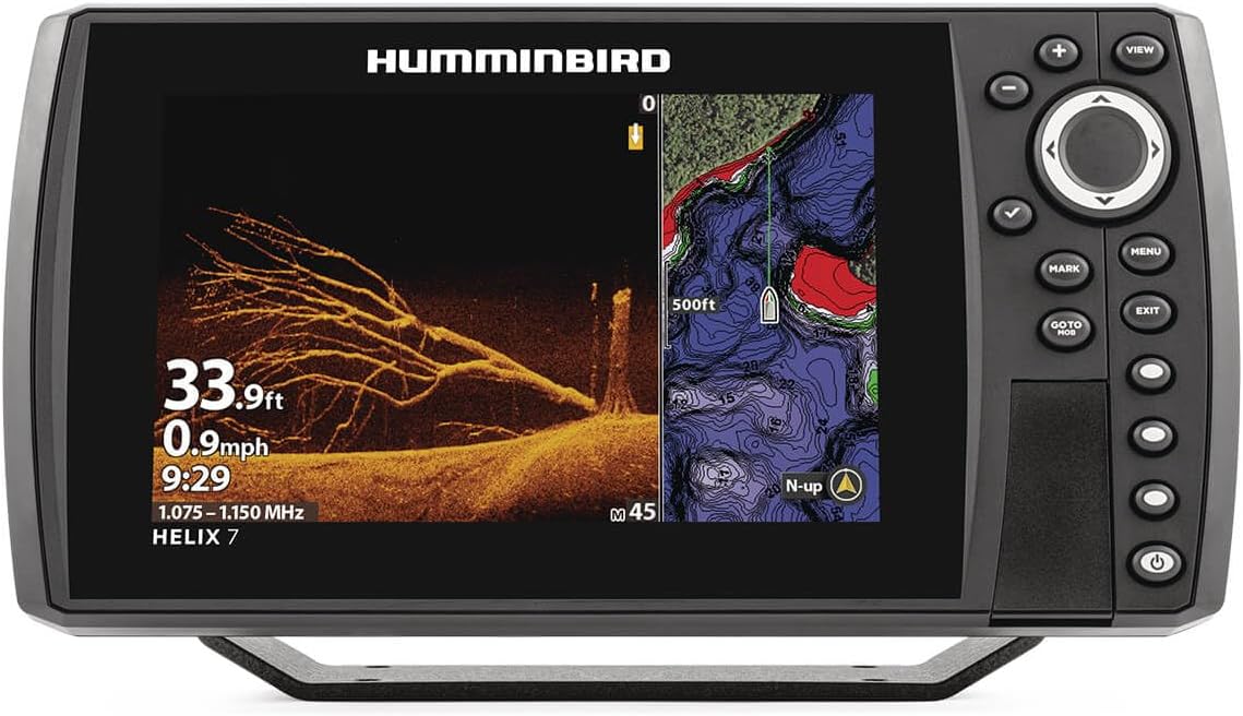 Humminbird Helix 7 G4N GPS Fish Finder with Dual Spectrum Chirp Sonar, MEGA Down Imaging