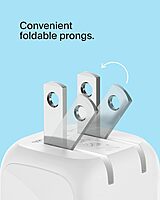 Belkin Compact Charger Block 20W, USB-C Power Delivery Fast Charging - Apple iPhone 16, 15, 14, 13, Plus, Pro
