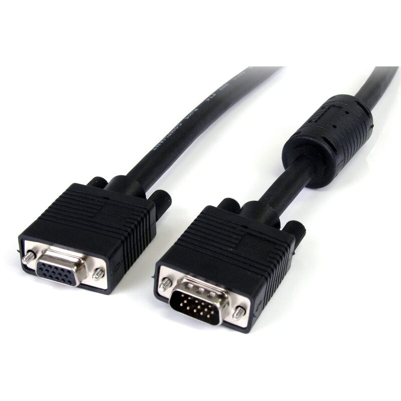 StarTech.com High Resolution Coax VGA Monitor Extension Cable - HD-15 M/F
