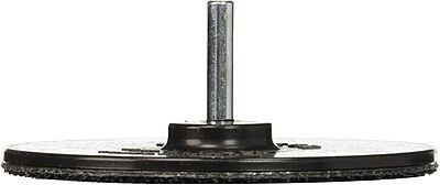 3M SCOTCH-BRITE SURFACE CONDITIONING DISC PAD HOLDER 924, 4 IN X 1/4 IN, 5 PER CASE