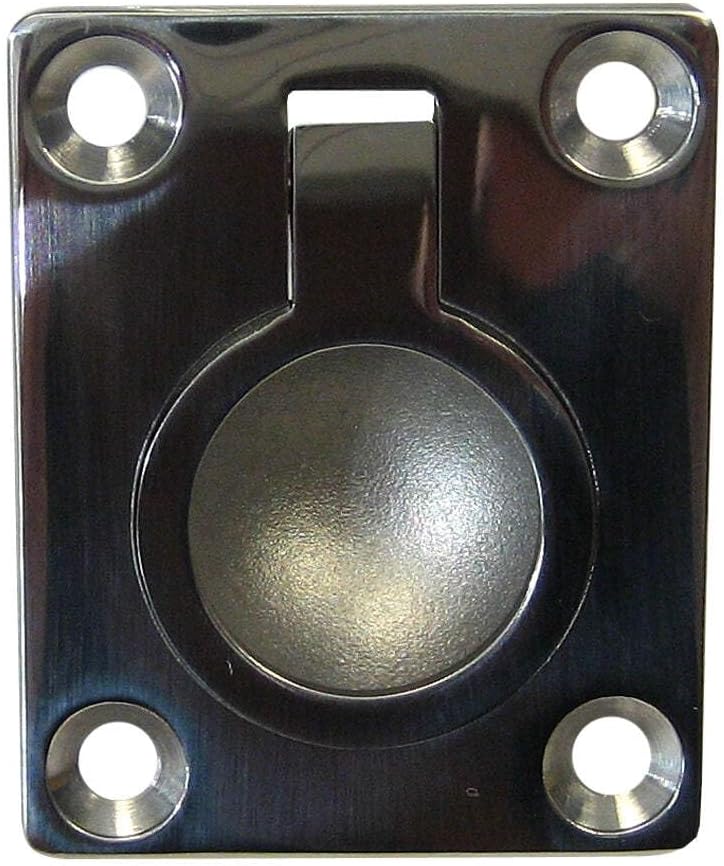 Whitecap 6022C Chrome Flush Lift Pull Ring - 316 Stainless Steel