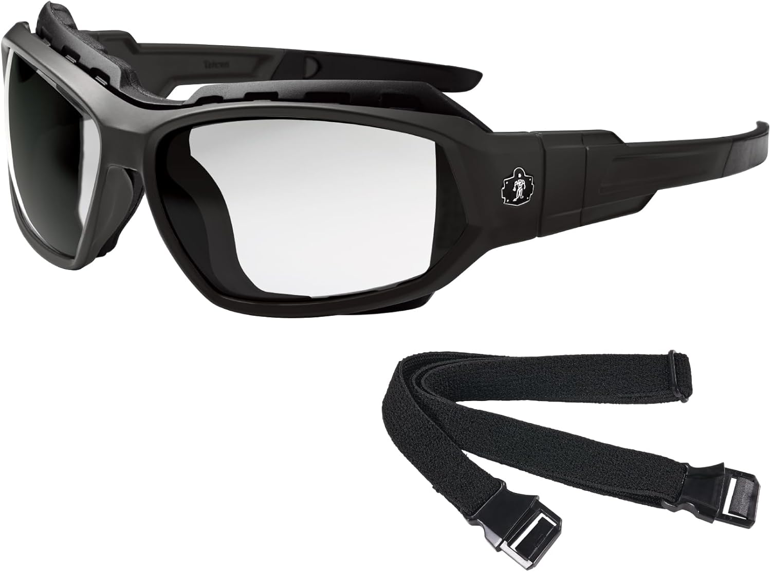 Ergodyne Skullerz Loki Convertible Anti-Fog Safety Glasses