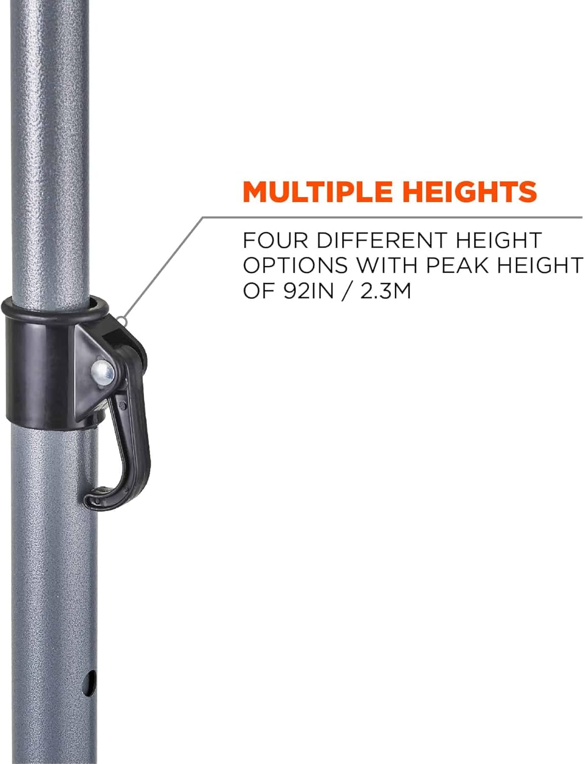 Ergodyne SHAX 6100 Lightweight Industrial Umbrella Lime