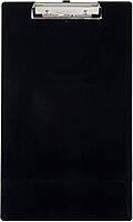 Saunders Recycled Plastic Legal Clipboard - Black, Low Profile Clip