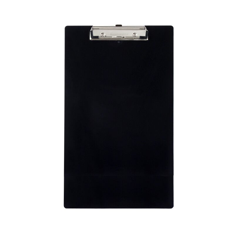 Saunders Recycled Plastic Legal Clipboard - Black, Low Profile Clip