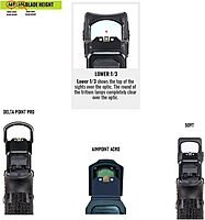 Night Fision Optics Ready Stealth .469-.494 Night Sight Set for Glock 17/19/34