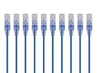 Monoprice SlimRun Cat6A Ethernet Patch Cable - 30AWG UTP Snagless RJ45 10G