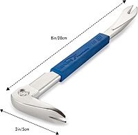 ESTWING Pro Claw Nail Puller - Forged One-Piece Steel with Cushion Grip