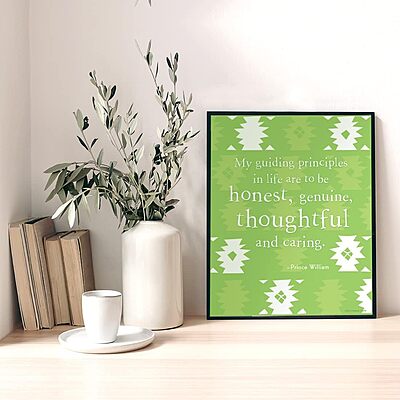 Barker Creek Art Prints Set of 8, Be Kind, Inspirational Art Prints with a Mindfulness Theme, 8" x 10", Suitable for Framing, Set of 8 (4187)