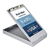 Saunders Redi-Rite Recycled Aluminum Storage Clipboard