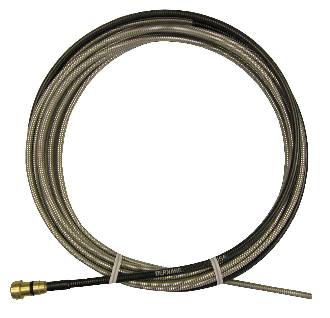 MIG Welder Wire Liner: 0.045 to 0.062" Wire Dia, 15' Long