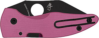 Sprint Pink G-10 MicroJimbo Black Blade by Spyderco