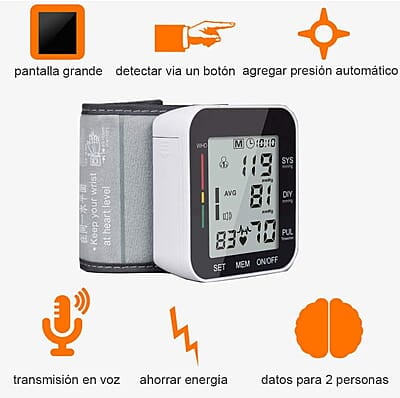 Monitor de Presión Arterial de Muñeca,INGEQUIS Monitor de Presión Arterial de Muñeca,INGEQUIS