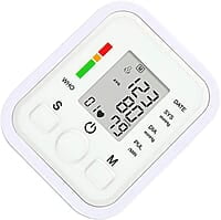 Medidor de Presión Arterial, Manguito de Presión Arterial Digital Luz de Fondo Liviana