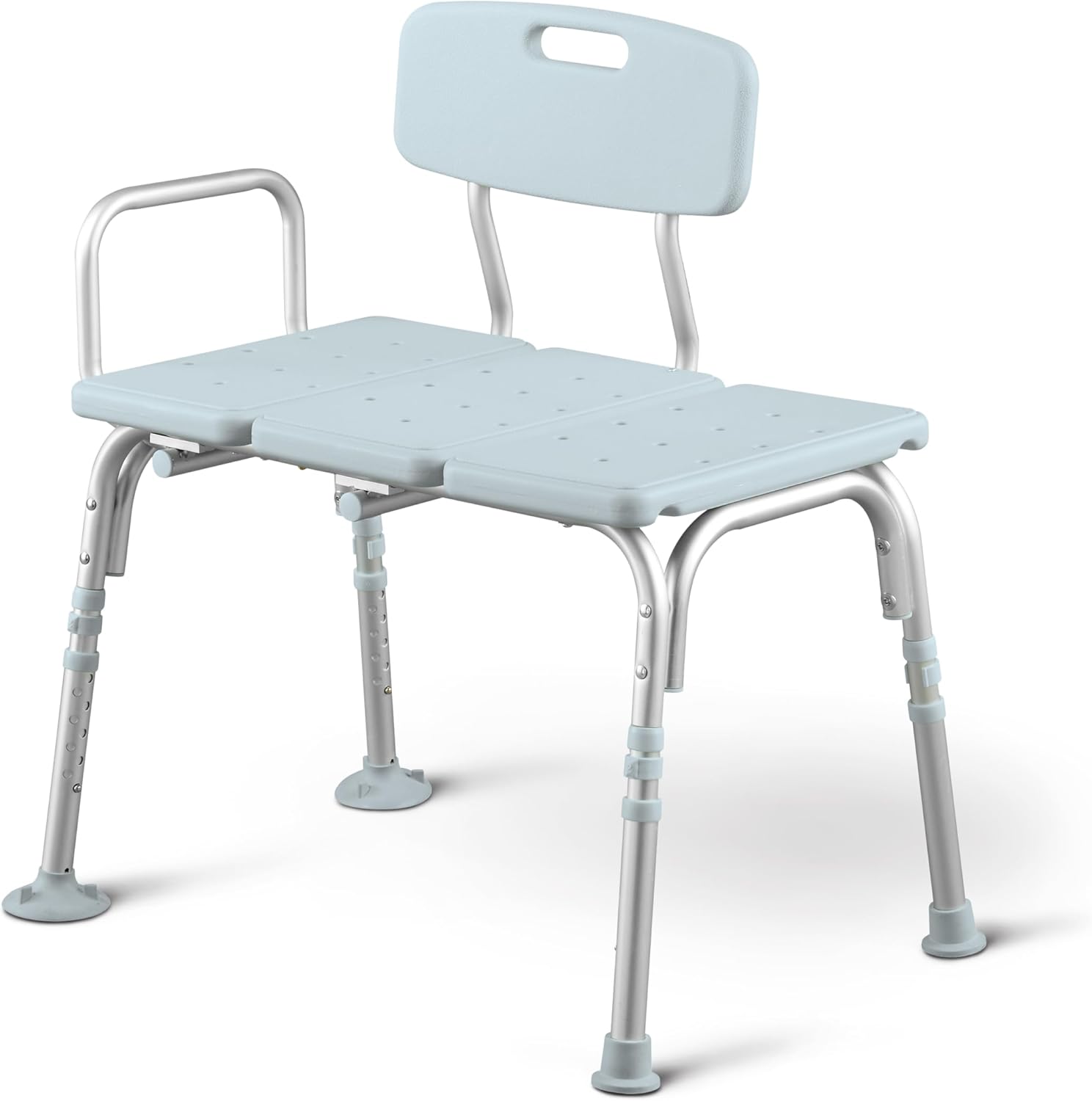 Medline Tub Transfer Bench and Shower Chair with Microban Antimicrobial Protection