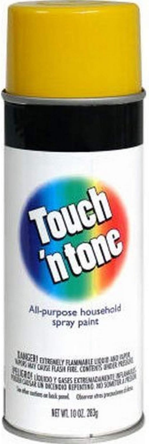 Touch'n Tone Spray Paint, 10 oz, Gloss Canary Yellow (55272830)