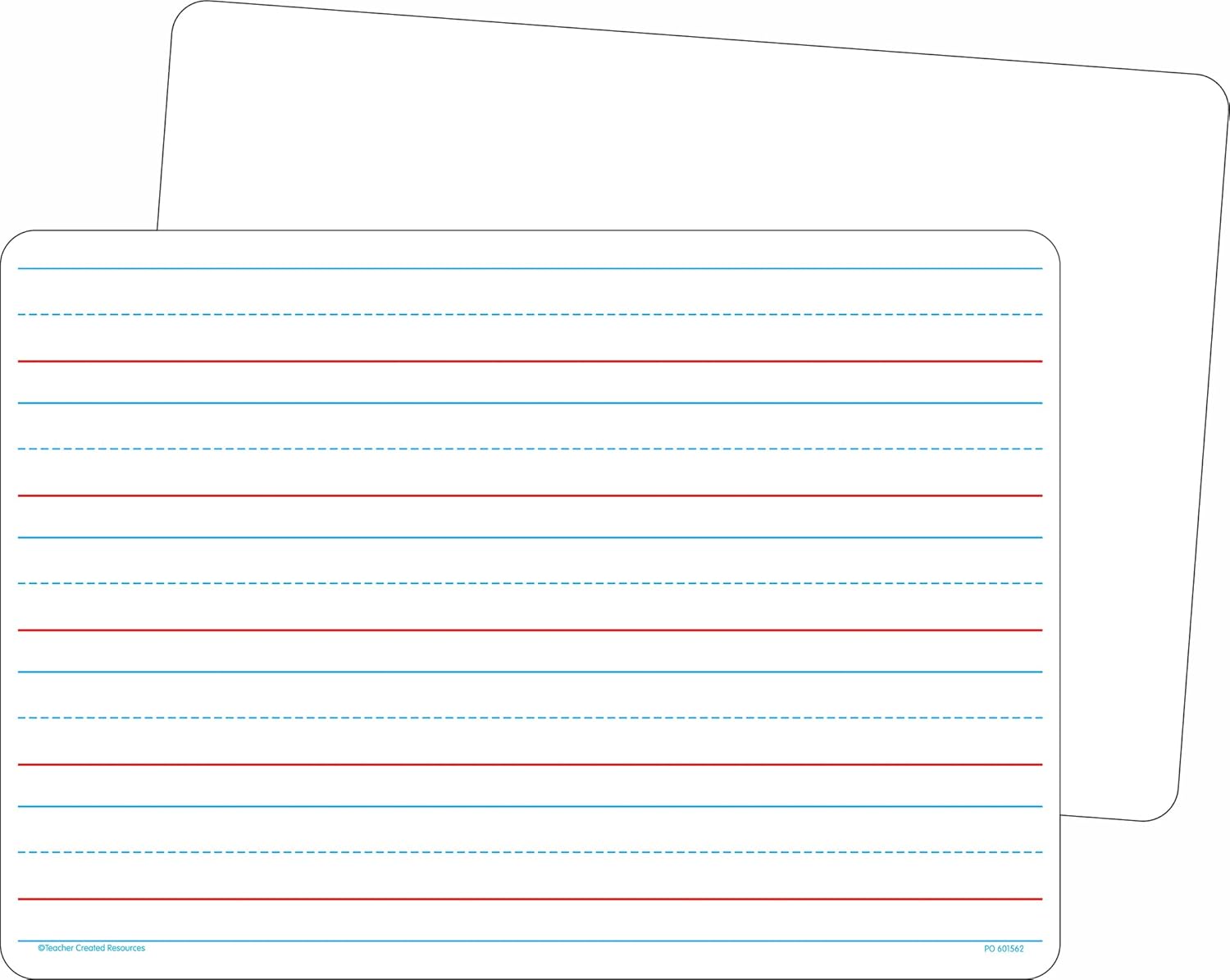 TEACHER CREATED RESOURCES Non-Magnetic Double-Sided Dry-Erase Boards