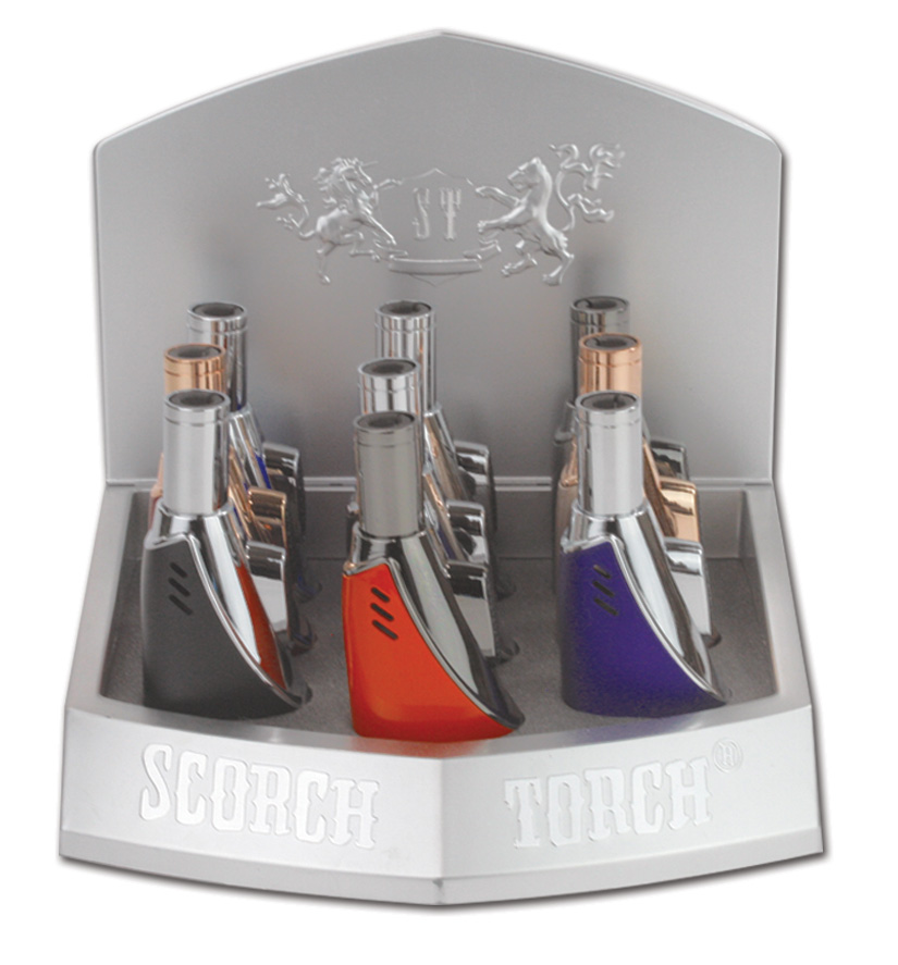 Scorch - Easy Grip Flame Jet - 9CT Display Scorch - Easy Grip Flame Jet - 9CT Display